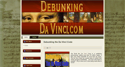 Desktop Screenshot of debunkingdavinci.com